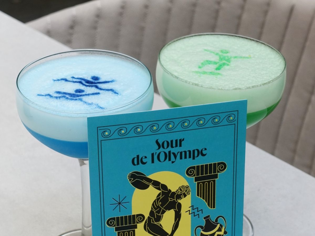 CopperBay Lancaster Bar sport Sour de l'Olympe 50 best cocktails mixologie Paris 8e champs Elysées